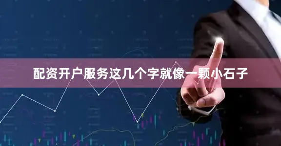 配资开户服务这几个字就像一颗小石子